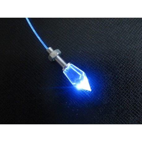 Tip for fiber optics pampille way "Diamond"