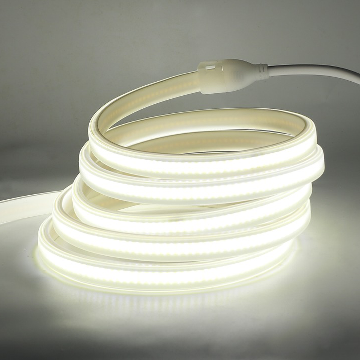 Striscia LED COB impermeabile bianco neutro 220V al metro per illuminazione  di interni/esterni