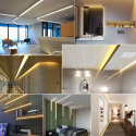 Cinta blanco cálido led 220V al medidor para la decoración fuera de cuarto de baño