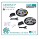 Juego de 2 cintas de 5 m LED RGB + control remoto + transformador 12v IP68 SMD5050
