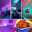 Lotto di 2 nastri ai kit di IP68 RGB LED Trasformatore remoto 5 m 