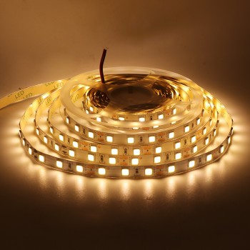 LED-Streifen, Leuchte, Beleuchtung, Lampe, Licht, IP65, Warmweiß, 5 Meter, klebend
