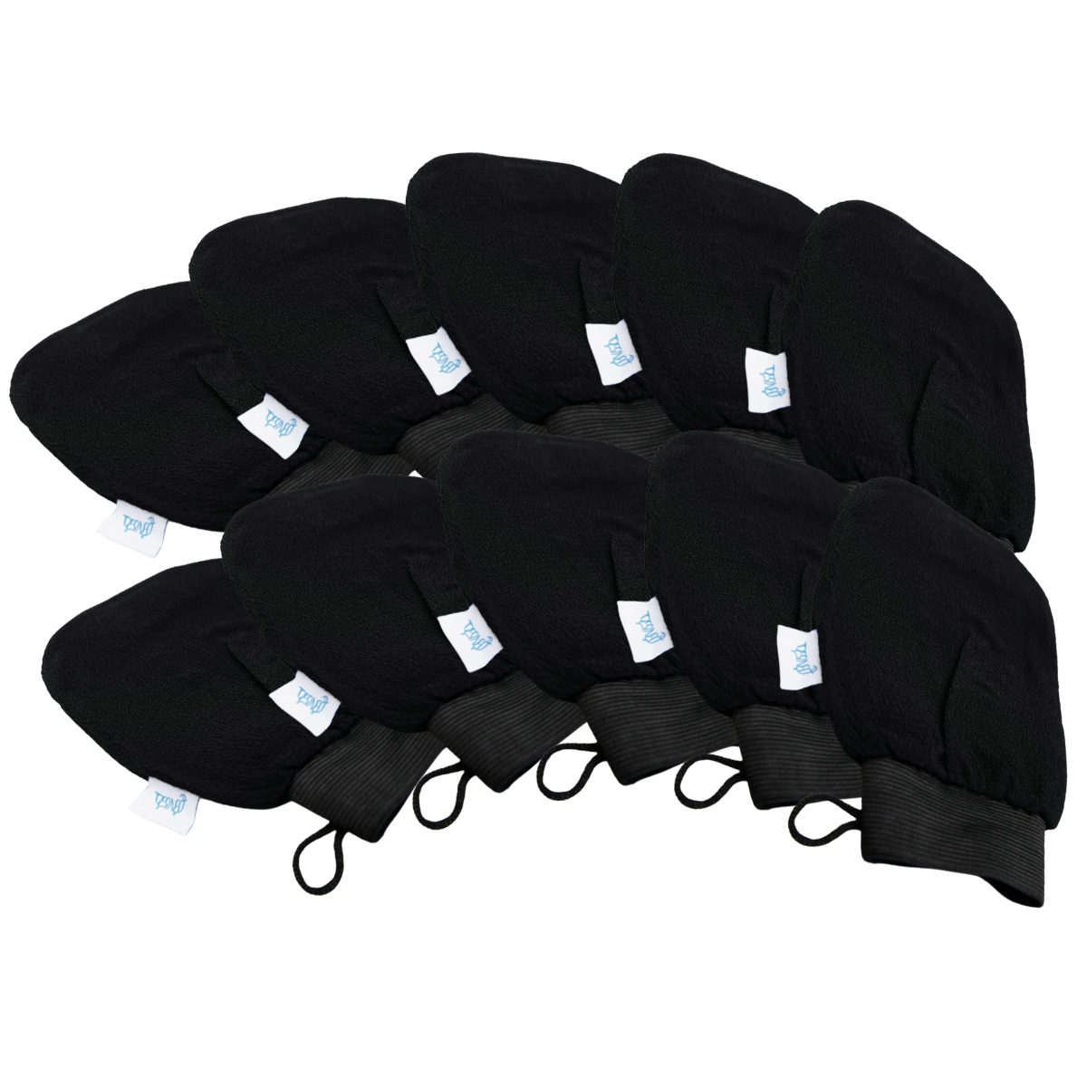 Gant hammam, kessa, exfoliant (noir)