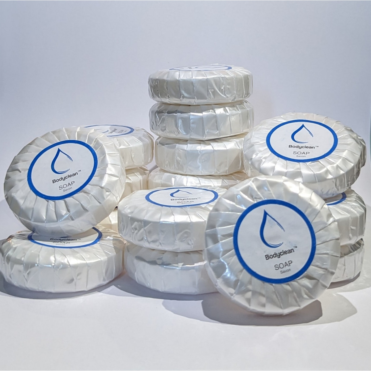 Packung mit 100 Seifen à 30 g Orangenduft für professionelle Einrichtungen