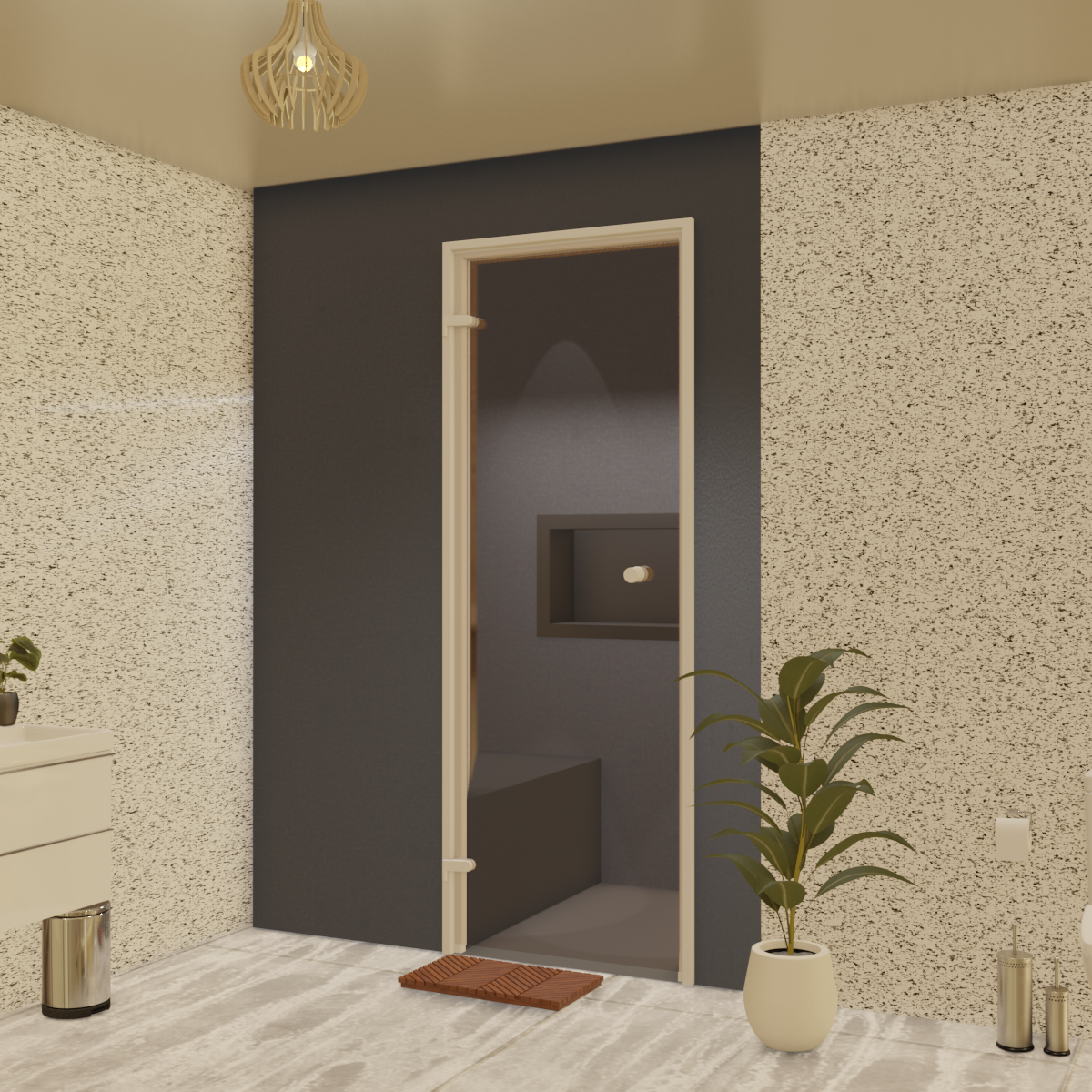 Kit de construction cabine Hammam complet