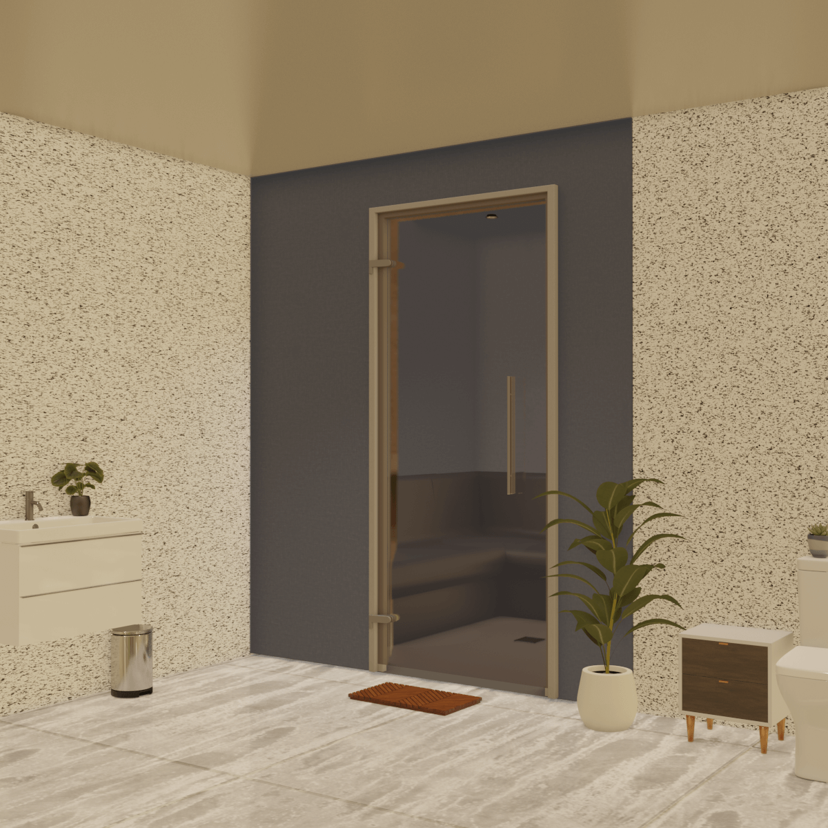 Kit de construction cabine Hammam complet