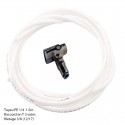 Kit de raccordement pour cartouche filtrante réfrigérateur frigo américain raccord en t fournis