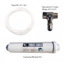 Kit de raccordement pour cartouche filtrante réfrigérateur frigo américain raccord en t fournis
