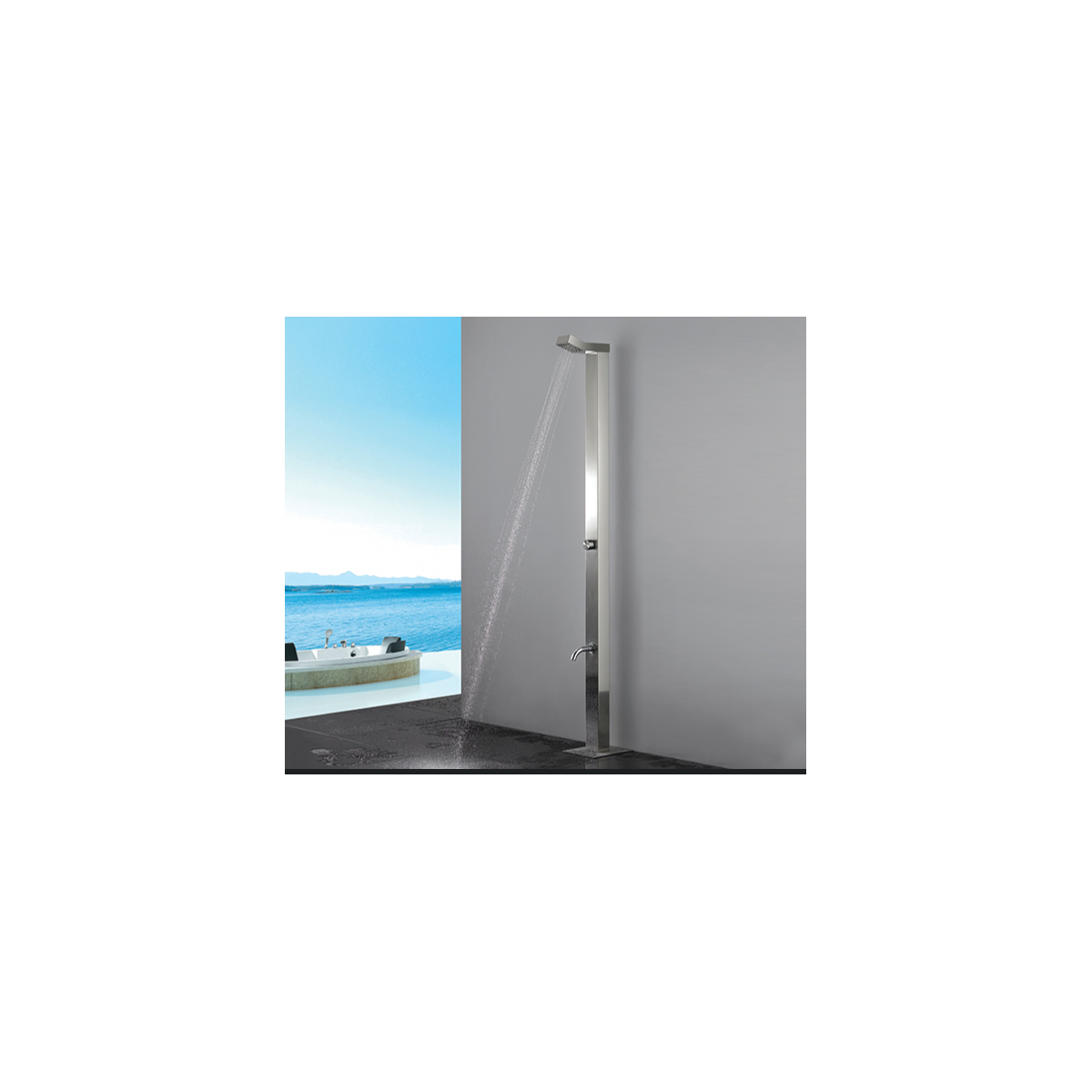 Außenduschsäule 2000x100mm S165
