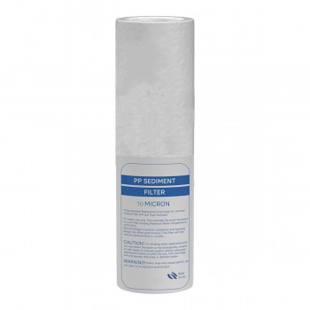 Cartucho antisedimentos de 10 micras para portafiltro frontal de 9-3/4 - 10 pulgadas