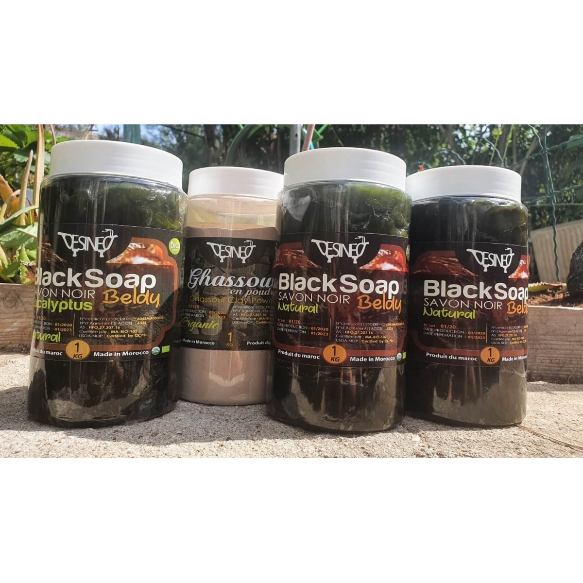 Rhassoul traditionnel 200Gr