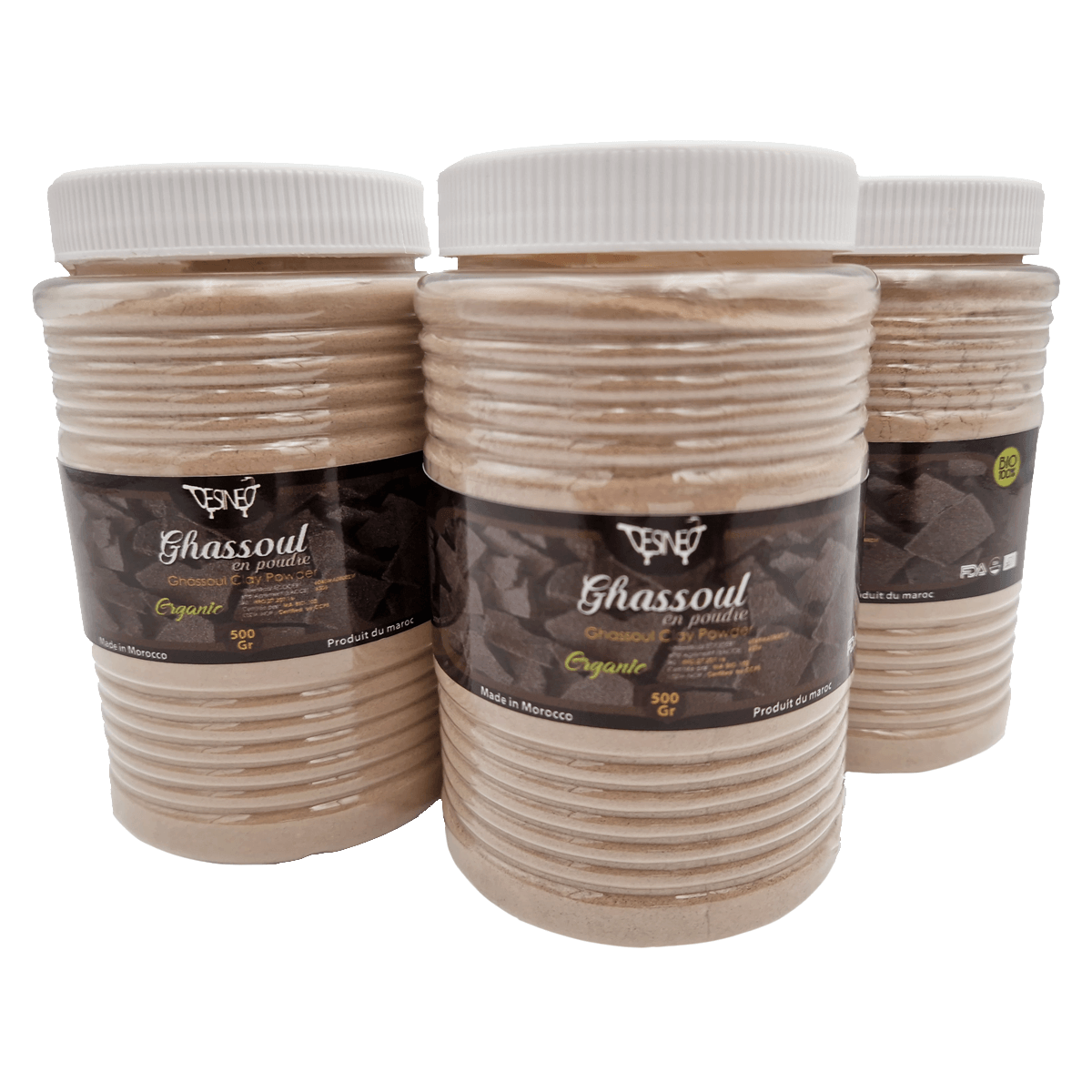 Rhassoul traditionnel 200Gr