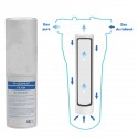 50-Mikron-Anti-Sediment-Kartuschenbetrieb für 9-3/4 - 10-Zoll-Filterhalter