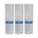 Lot of 3 refills anti-sediment 50 microns for filter door 9-3/4 - 10 inches