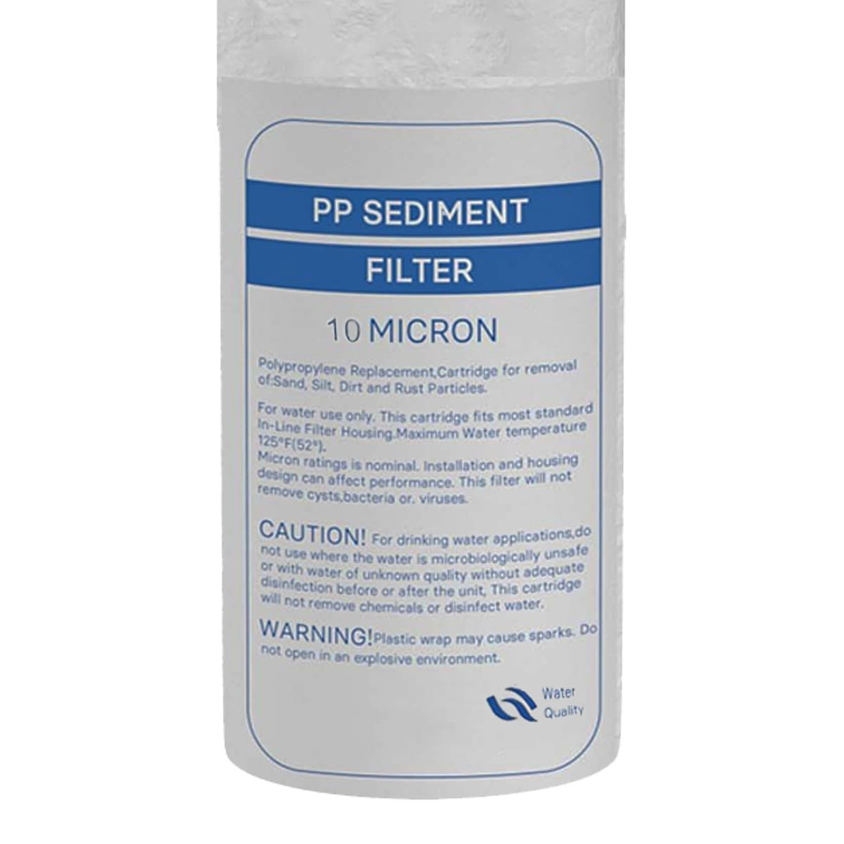Set mit 3 Minen Anti-Sediment 10 µm für Tür Filter 9-3/4-10 Zoll