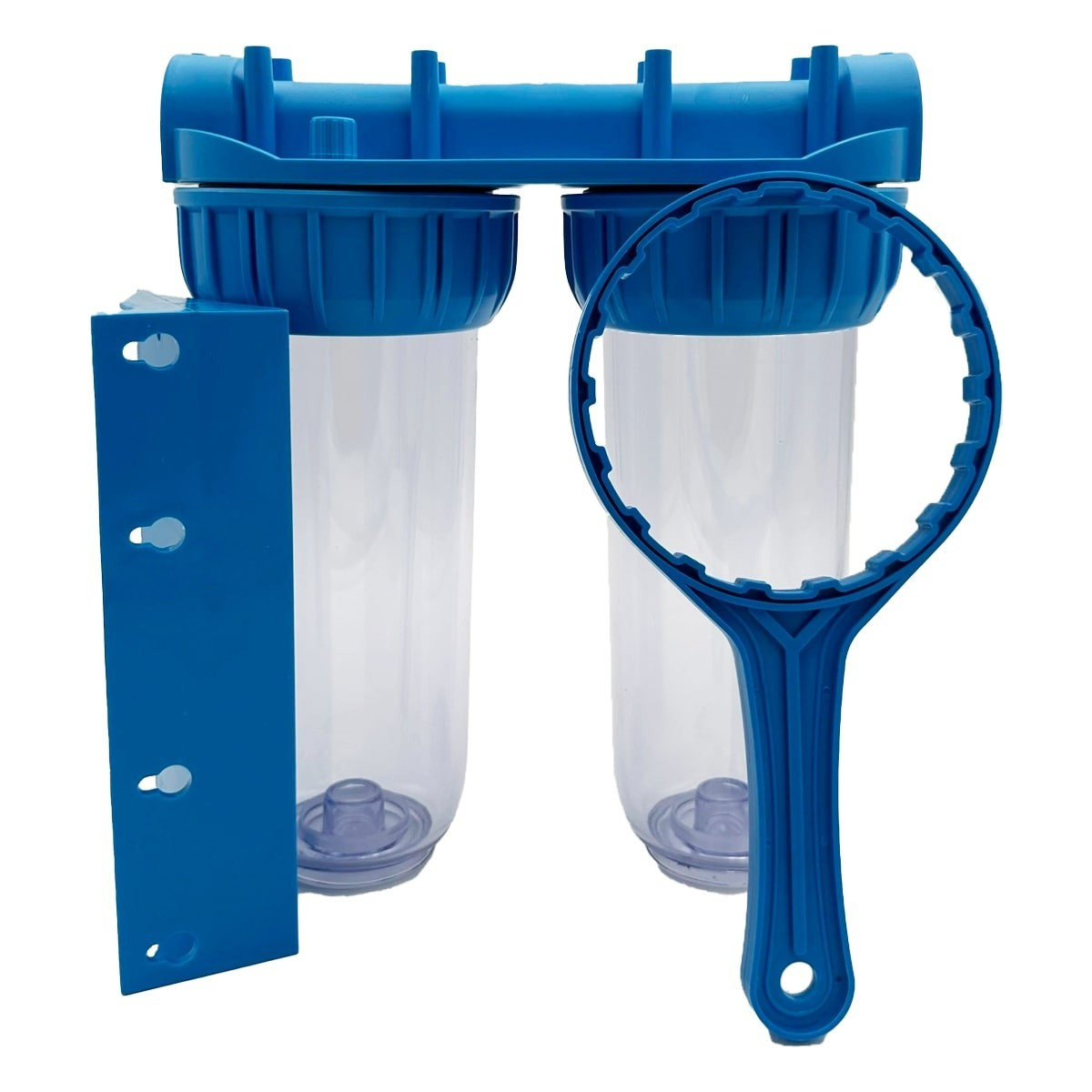 Filtration Pack Doppeltür Wasserfilter 50 und 20 Mikron Sedimentfilter.