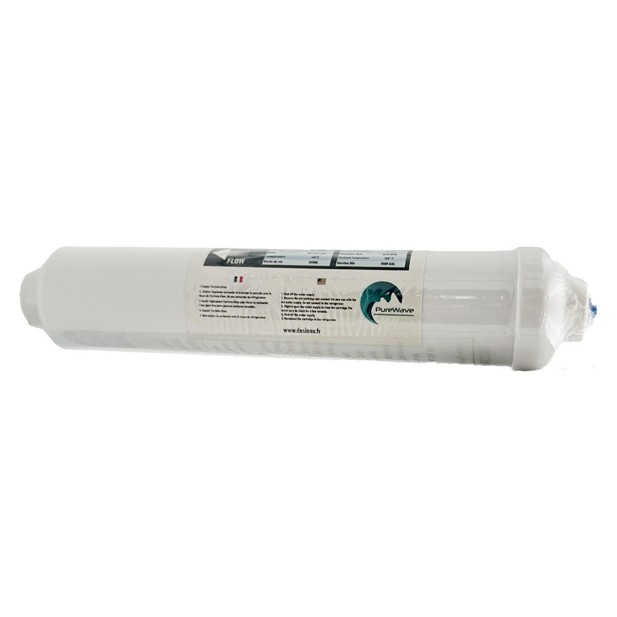 2x filtre  pour Réfrigérateur Purewave Compatible Avec Tout Frigo Americain Ou Standard
