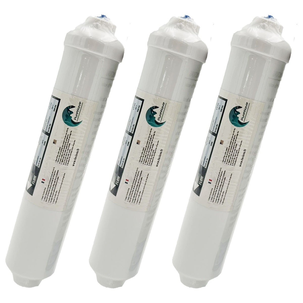 2x filtre  pour Réfrigérateur Purewave Compatible Avec Tout Frigo Americain Ou Standard