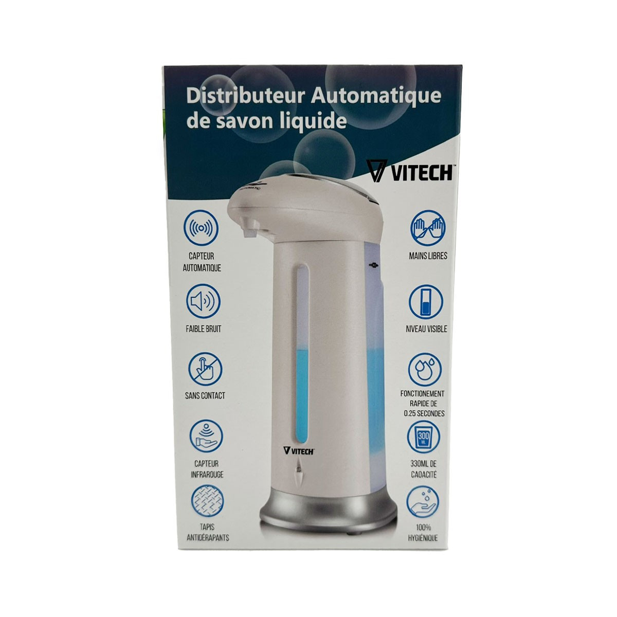 Doppelter Seifen- und Shampoospender 2 x 500 ml, äußerst ergonomisch