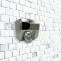 Sèche-mains professionnel Vitech Electrique automatique inox chromé a air pulsé 2300 W anti vandalisme à tête orientable