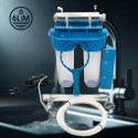 Kit filtration complet stérilisateur uv robinet et double porte filtre fournis