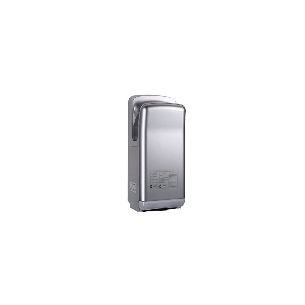 Vitech Händetrockner mit doppeltem Luftstrahl HD Grey ultraschnell