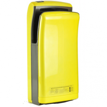 RECONDITIONNE - Sèche-mains Vitech automatique à double jet d'air jaune 1200-1800W Séchage rapide