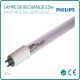 25W Philips para lámpara de recambio UV esterilizador