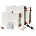Dampfgenerator für Hamam 4 kW Desineo für den professionellen oder privaten Gebrauch, automatische Entleerung und mögliche Optio