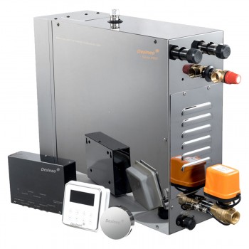 Dampfgenerator für Hamam 4 kW Desineo für den professionellen oder privaten Gebrauch, automatische Entleerung und mögliche Optio