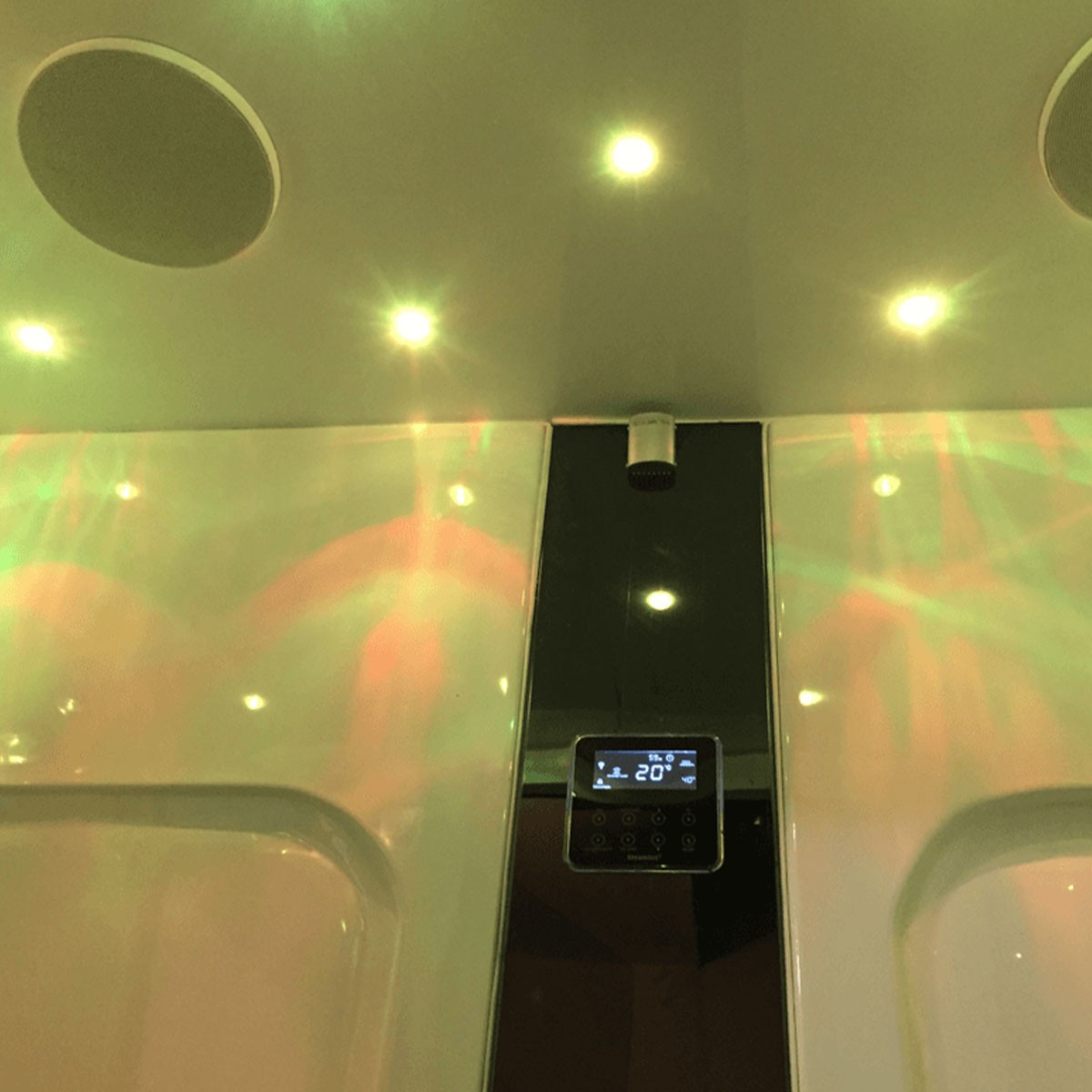 Embarazadas impermeable Kit 2 x 80W con mando remoto y control remoto central SD tarjeta/bluetooth/USB/FM