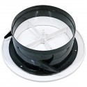 Verstellbares ABS-Lüftungsgitter 100 mm