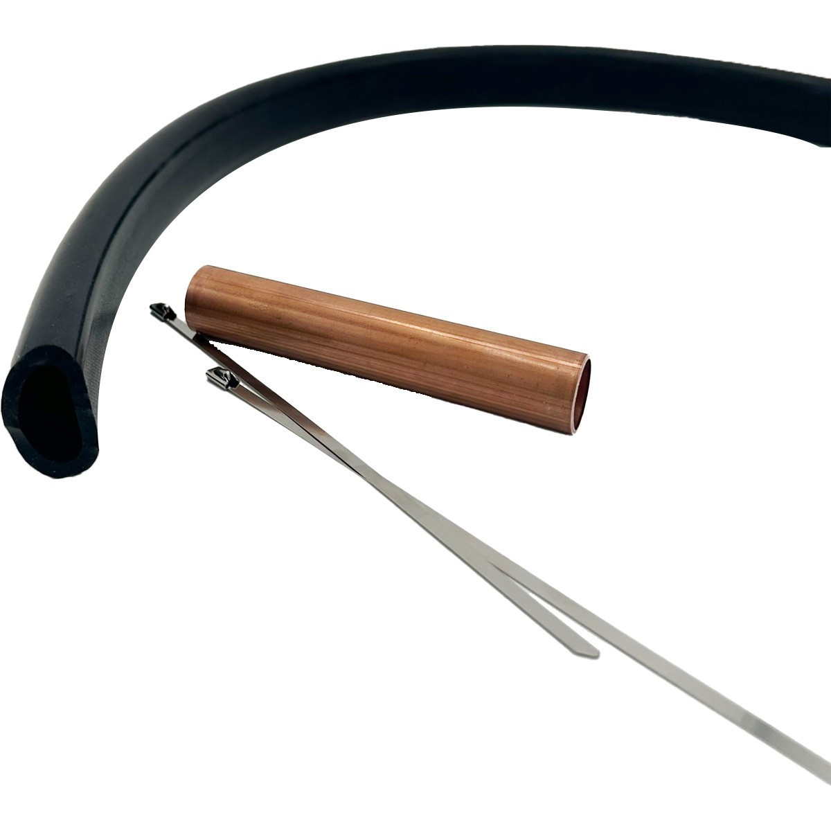 Silikonschlauch für Dampf +150°C (Außendurchmesser: 30 mm, Innendurchmesser: 22 mm)