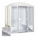 Generador de Vapor Para Hammam 4Kw Desineo Para Uso Profesional o Doméstico drenaje automático y posibles opciones