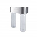 Kit realizzazione cabina hammam con parete in vetro da piastrellare 200 x 120 con generatore di vapore