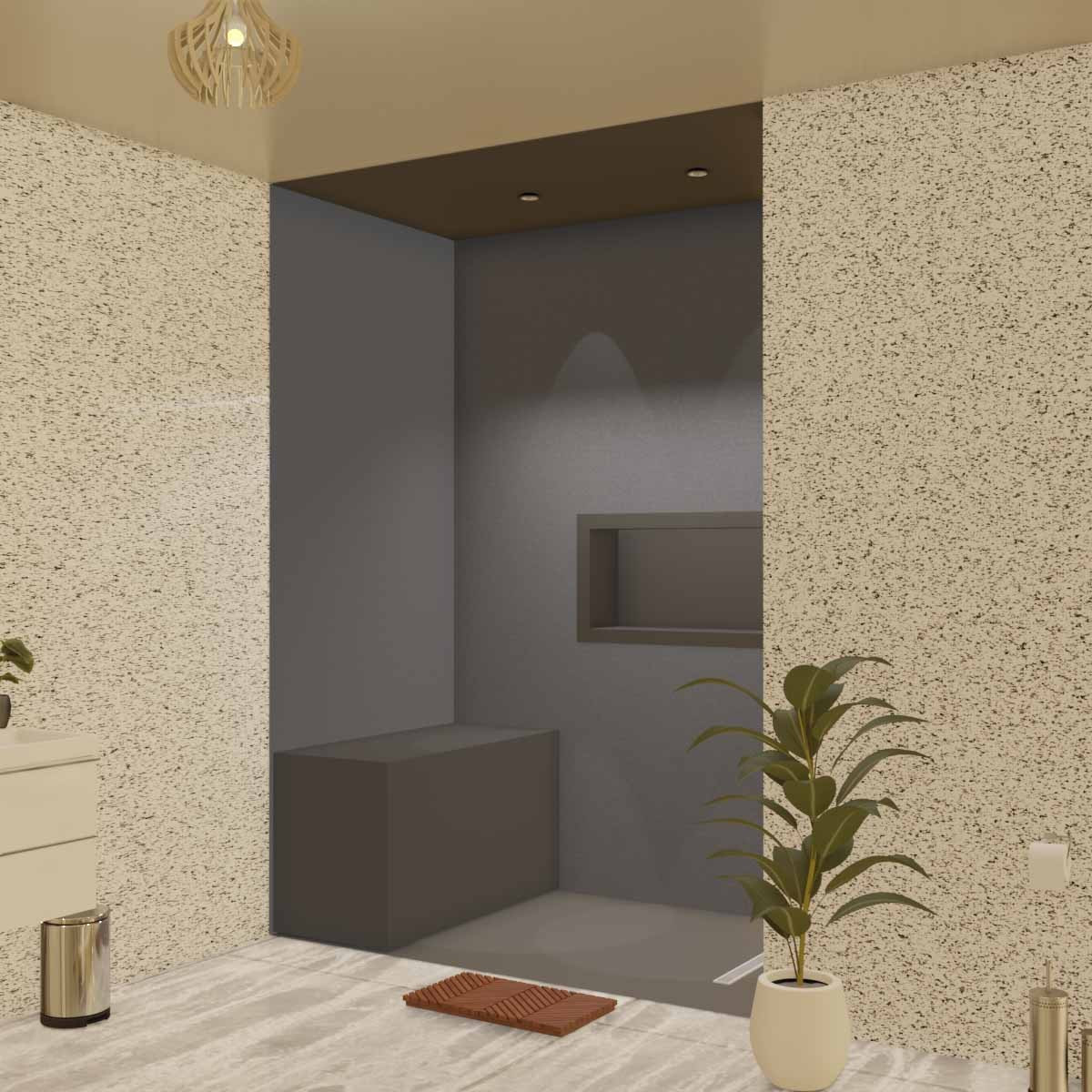 Kit de construction cabine Hammam complet