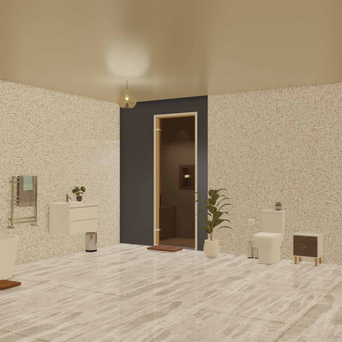 Kit de construction cabine Hammam complet
