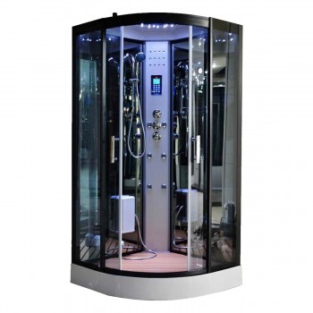 Cabina de ducha Hammam 90 x 90 x 215 cm opciones completas