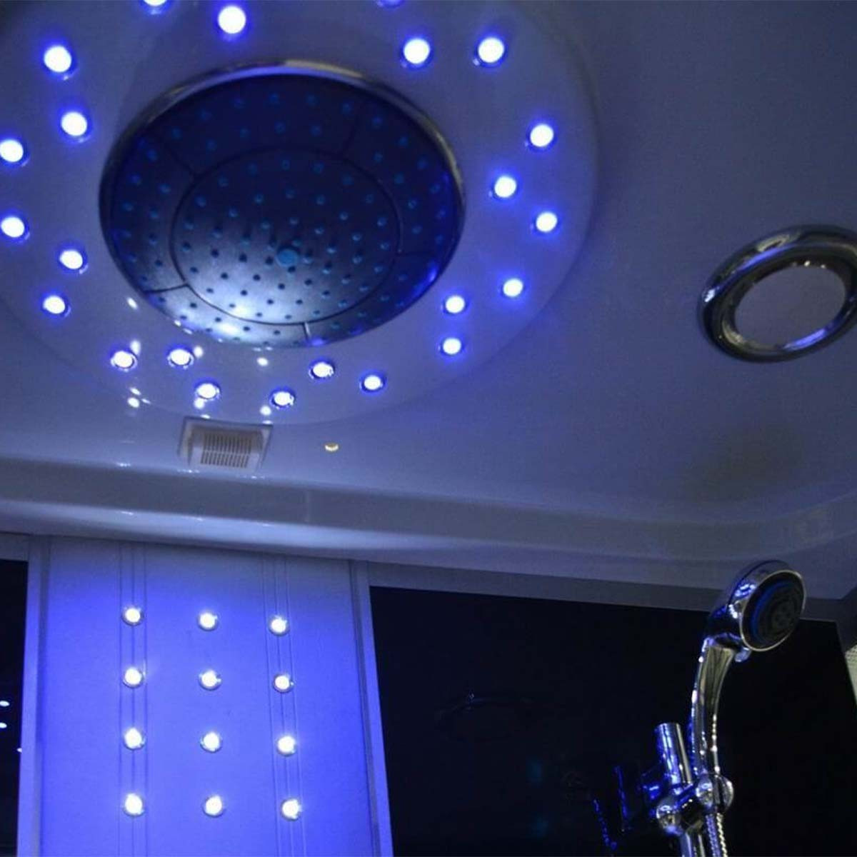 Hamam-Duschkabine 90 x 90 x 215 cm, volle Optionen