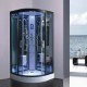 Hammam Lutece ® shower cubicle 100 x 100 cm full options