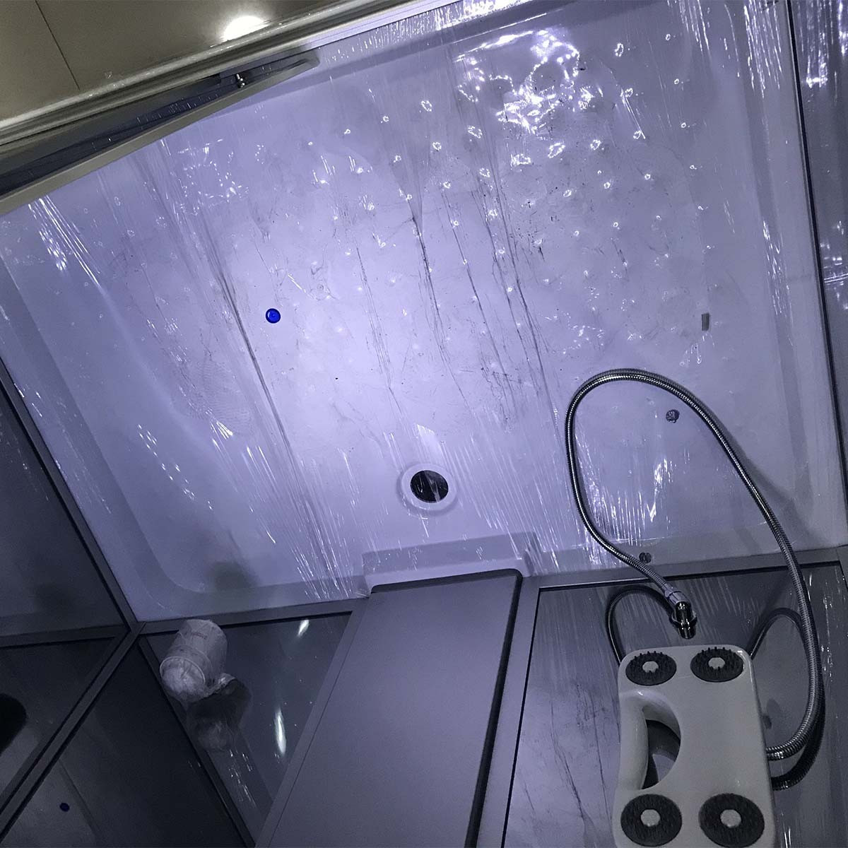Cabina de ducha hammam 120 x 90 opciones completas