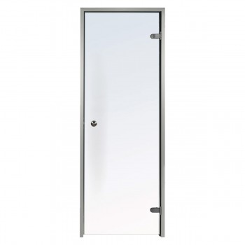 Porte pour Hammam professionnelle transparente 90 x 190 cm