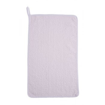 Asciugamano bianco 30 x 50 cm 100% cotone 420 gr / m2