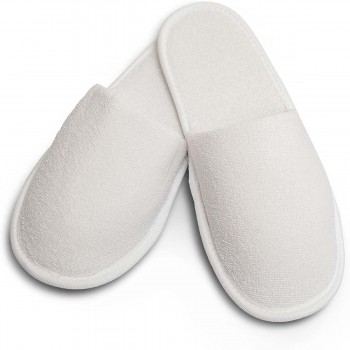 Socken geschlossen Pantoffel Einweg Schwamm Weiß