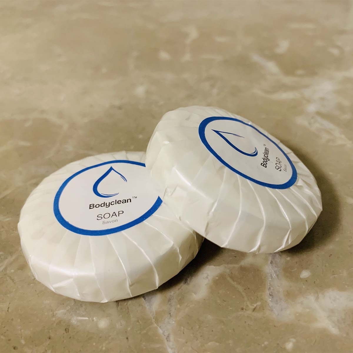 Packung mit 100 Seifen à 30 g Orangenduft für professionelle Einrichtungen
