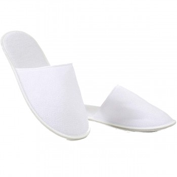 LOT of 20 pair of closed shoes slipper sponge disposable white for spa, hotel, spa, swimming pool...