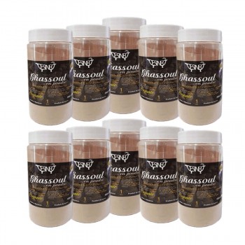 Lot de 10kg de ghassoul argile blanc traditionnel Beldi naturel BIO,du Maroc