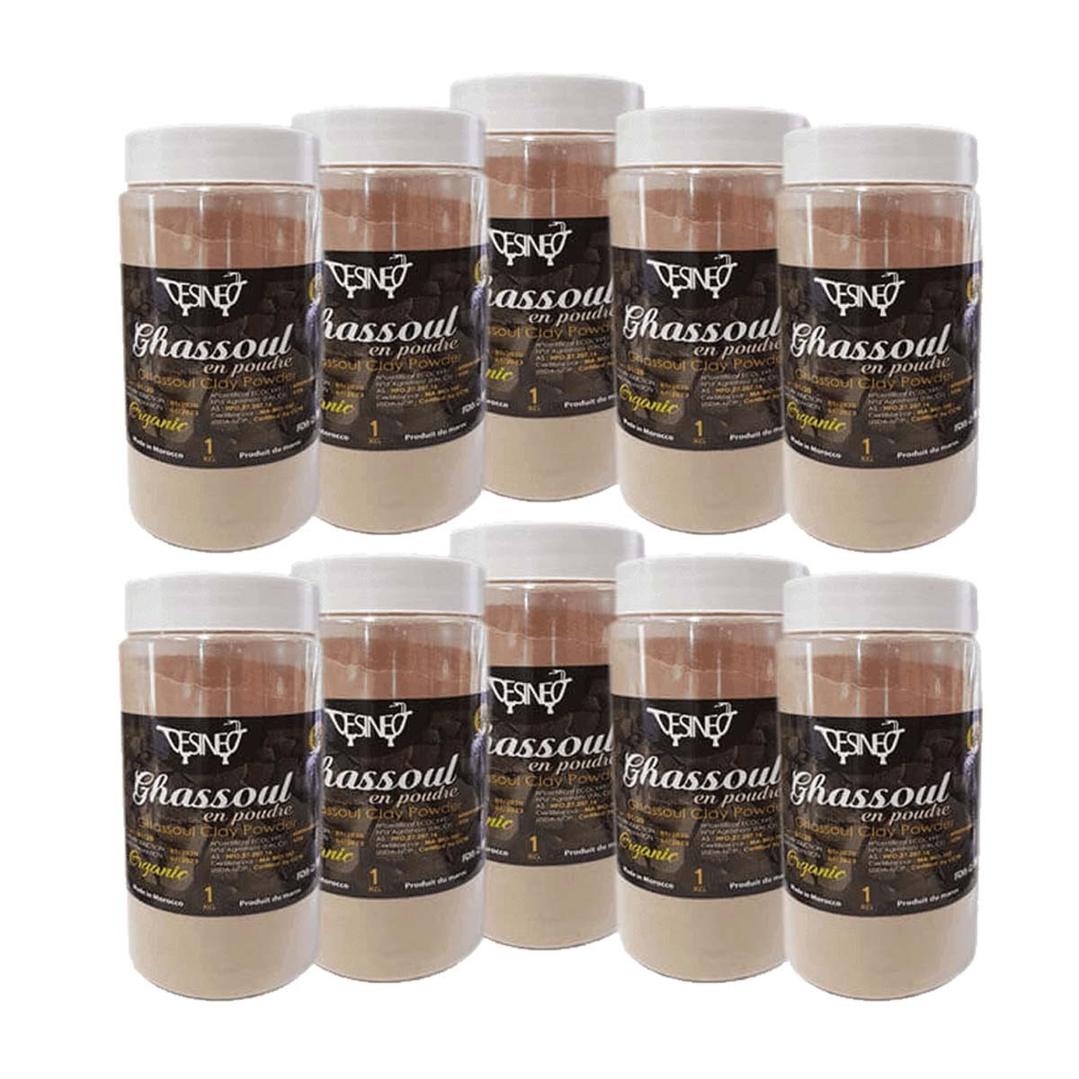 Rhassoul traditionnel 200Gr