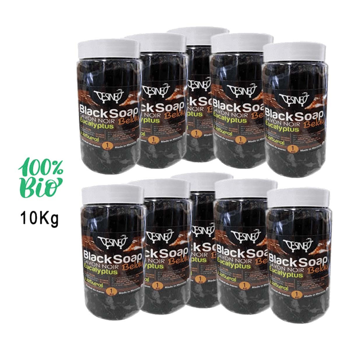 Savon noir à l'eucalyptus 