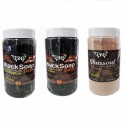 Hammam-Packung: 5 Kessa-Handschuhe + 1 Topf schwarze Seife + 1 Topf Ghassoul-Pulver